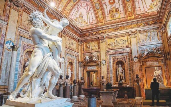 Bernini exhibition at Galleria Borghese in Rome