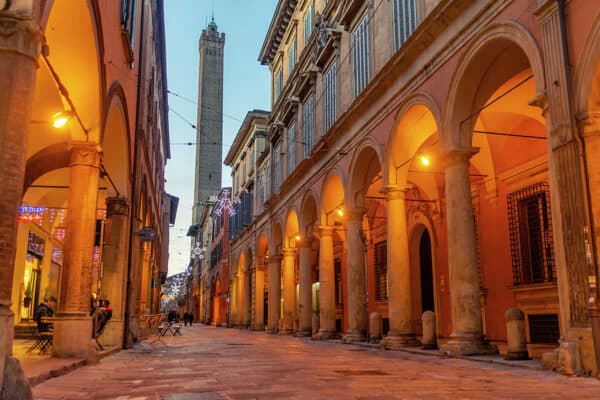 bologna night tour with dinner street food and drinks